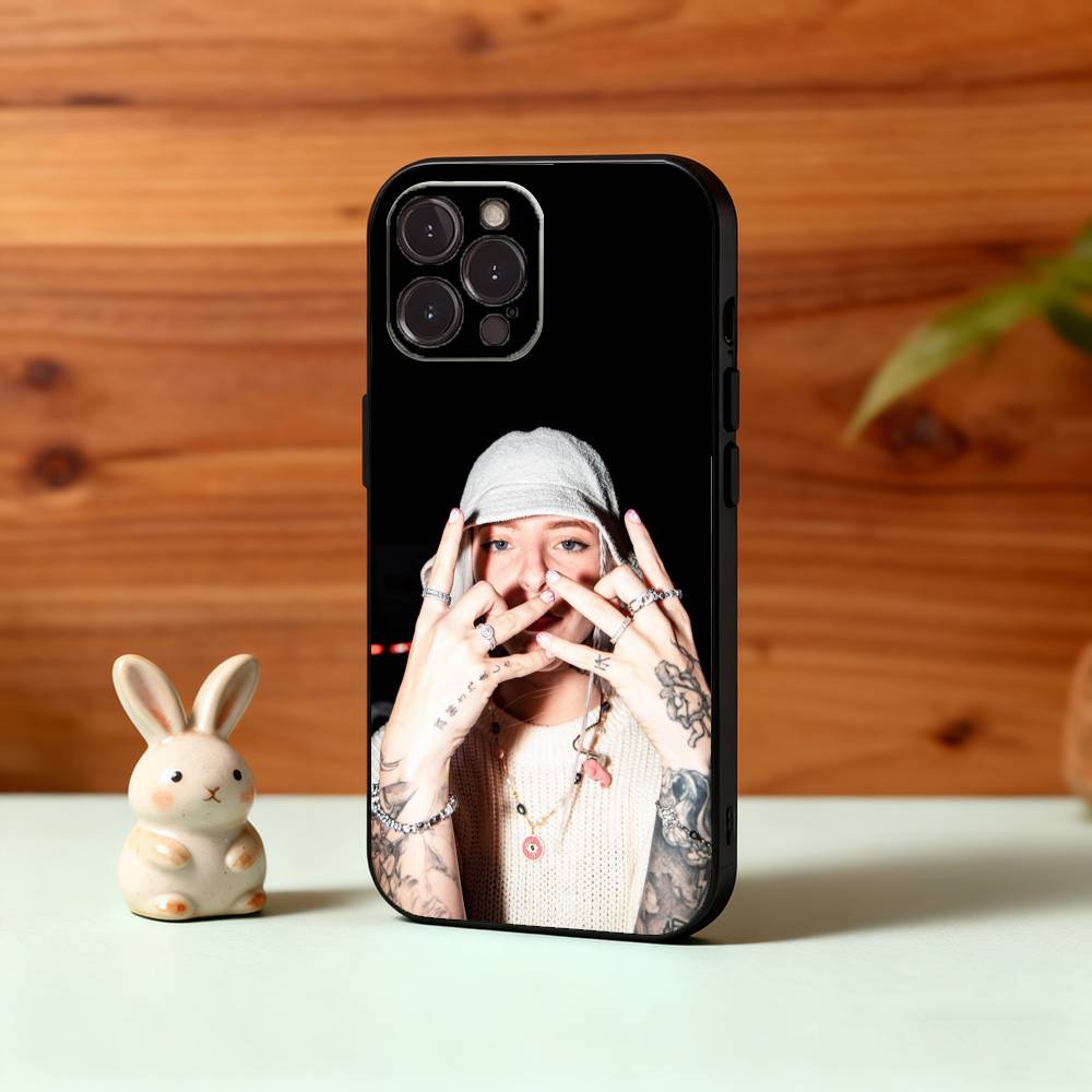C-Cool Young M-Miko Singer Phone Case For iPhone17,16,15,14,13,12,Plus,Pro Max, 5G Others Soft Black Cover