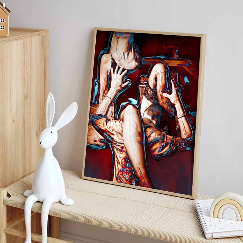 New Arrival 5D DIY Full Circle Diamond Painting "Couple Art" Embroidery Cross Stitch Home Decor Gift