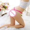 Sexy G-String Briefs Lady Imitation Pearl Flower Embroidered Tassel Underwear Female Clothing