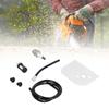 Compact Air Filter Tube Black and White Air Fuel Filter Kit Durable Chainsaw Parts