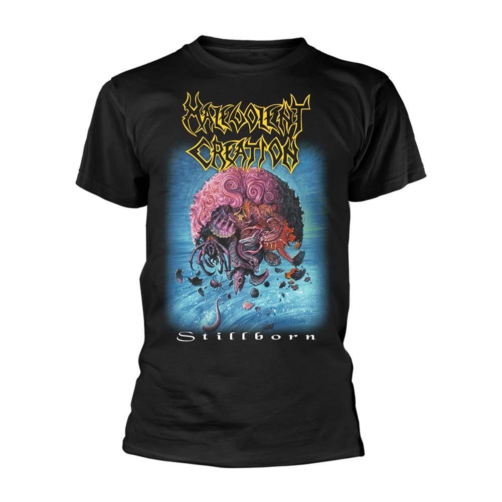 Men s Malevolent Creation Stillborn T-shirt Medium Black L
