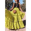 Fashion and Sexy European & American Style Women's Polka Dot Summer Casual Long Skirt