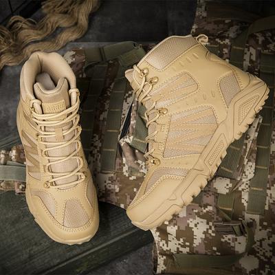 Military Boots Plus Size Field Training Combat Boots Combat Boots Outdoor Climbing Peak Hiking Boots Desert Marching Combat Boots