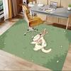 1PC cat flower Carpet Office Rug Mat Home Decor Area Carpet Festival Gift Office desk chair carpet Longlasting Material