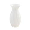 Drop-Proof Twisted 3D Vertical Vase Plastic Floral Display Vase Decorative Vase  Fireplace Shelf