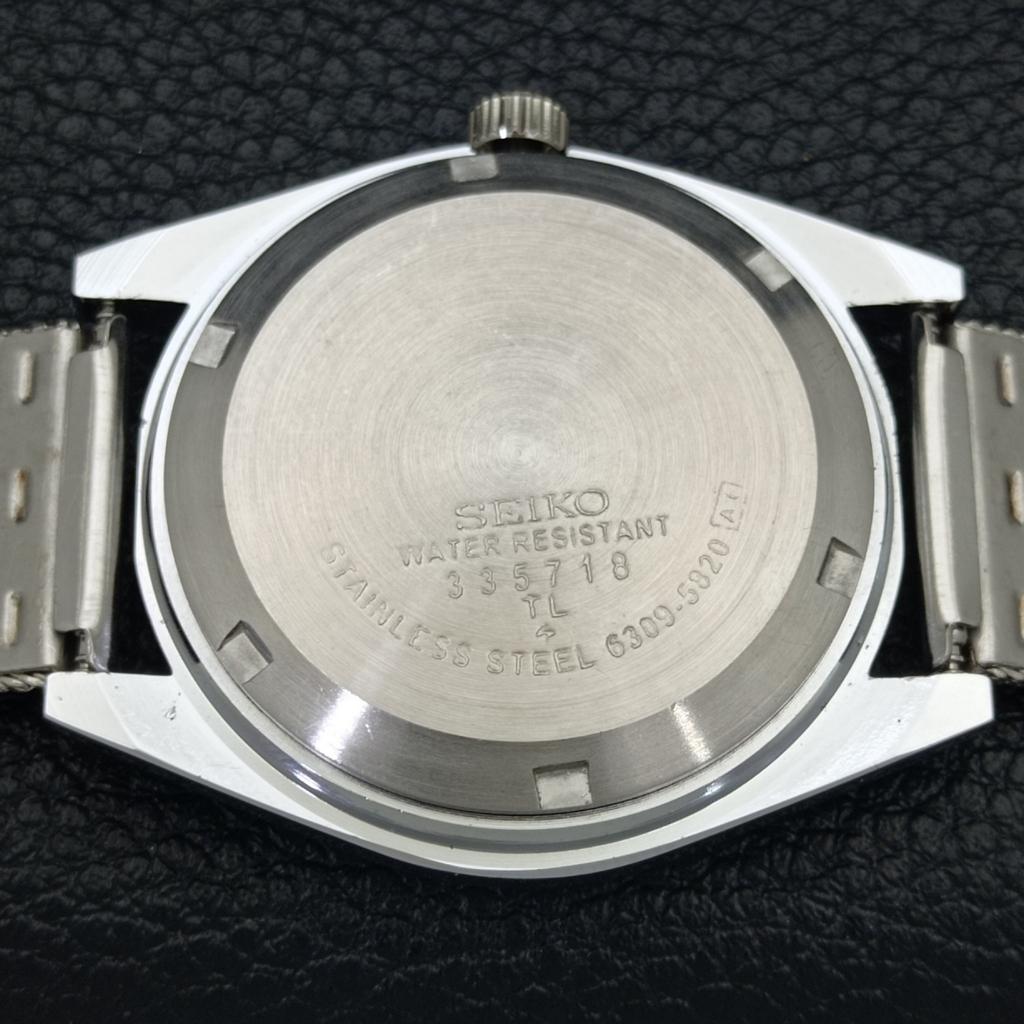 REFURBISHED AUTOMATIC SEIKO 5 MENS WATCH JAPAN MADE BLACK DIAL CUSTOM a440071-2 QV90-a440071