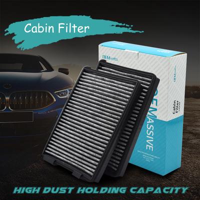 2x Per Alpina B10 D10 BMW Serie 5 E39 520i 530i 523i 528i 540i Polline Cabina Aria Condizionata A/C Filtro 64119216588 64110008138