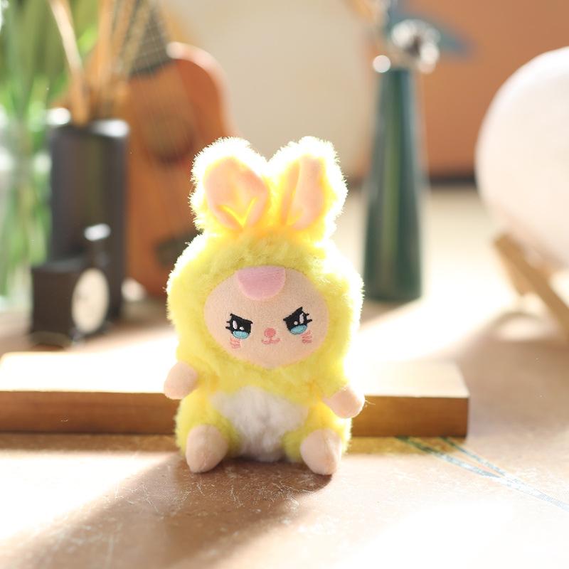 Cute Cute Baby Three-year-old Pendant Plush Toy Doll Rabbit Bag Hanging Decoration Keychain Doll Doll