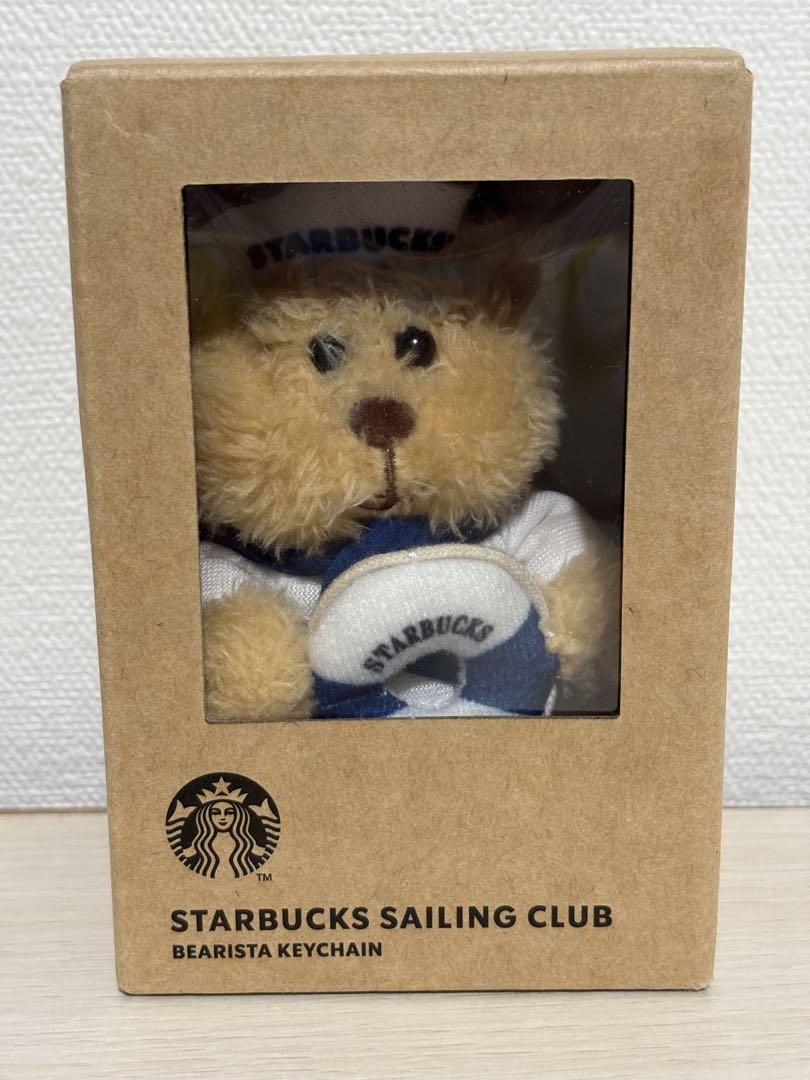 

[Б/У] Эксклюзивный брелок Starbucks Korea Bearista Парусный клуб