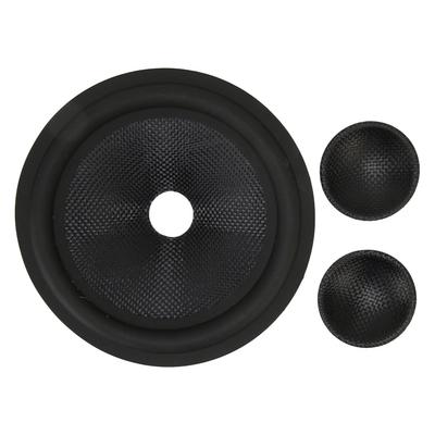 Papír pro reproduktorový buben 1palcový vnitřní průměr Gumový prostorový subwoofer Papír pro reproduktorový buben Černý