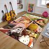 Pippi Longstocking Polyester Carpet, Soft Indoor Mat for Office Chair, Living Room, Computer Desk - Decorative Home Office Rug Design