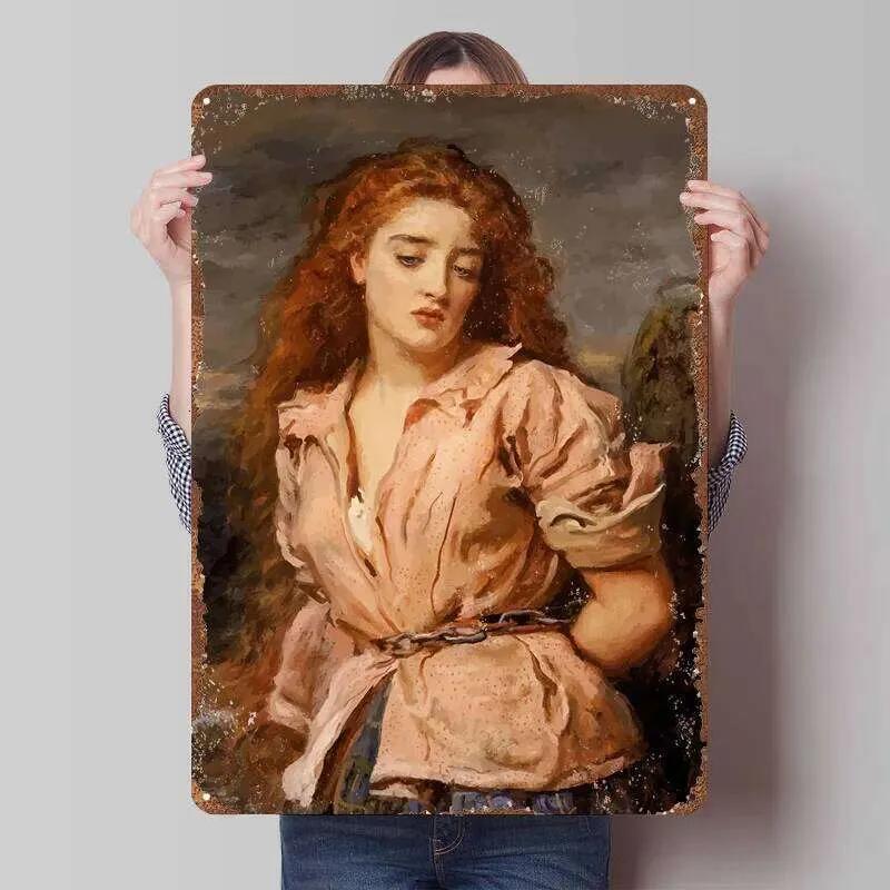 

The Martyr of Solway Poster Painting Metal Signs Decorative Home Objects Customized Tin Plates for Wall Art Decoration Man Cave 26T0 26T0104 20x30cm