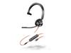 Casque - HP - Poly Blackwire 3315 - Mono - USB-C - Micro intégré - Commande de volume