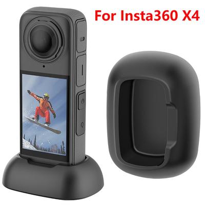 For Insta360 X4 Silicone Base Action Camera Silicone Stand Base Desktop Protective Holder Upright Base for Insta360 X4 Accessory