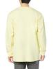 IMPROMES SIDEWAYSTANCE Men's Long Sleeve Bear Logo Print T-Shirt, 70099, Yellow [Parallel Import]