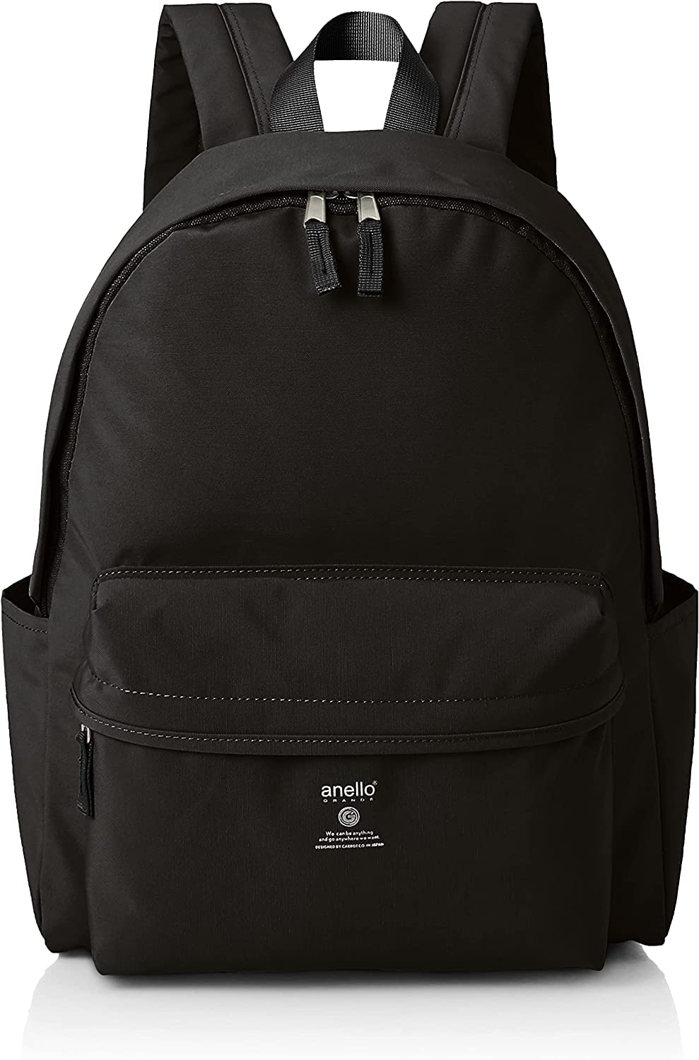 

anello GRANDE CABIN GTM0451Z Backpack, A4 Size, Lightweight, Water-Repellent, Multi-Storage, Dark Black, Free Size