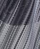 WEGO Striped Mesh Big Long Size Gray Men's Shirt, Sleeve, Summer/Autumn Clothing, Streetwear, Gift, M,