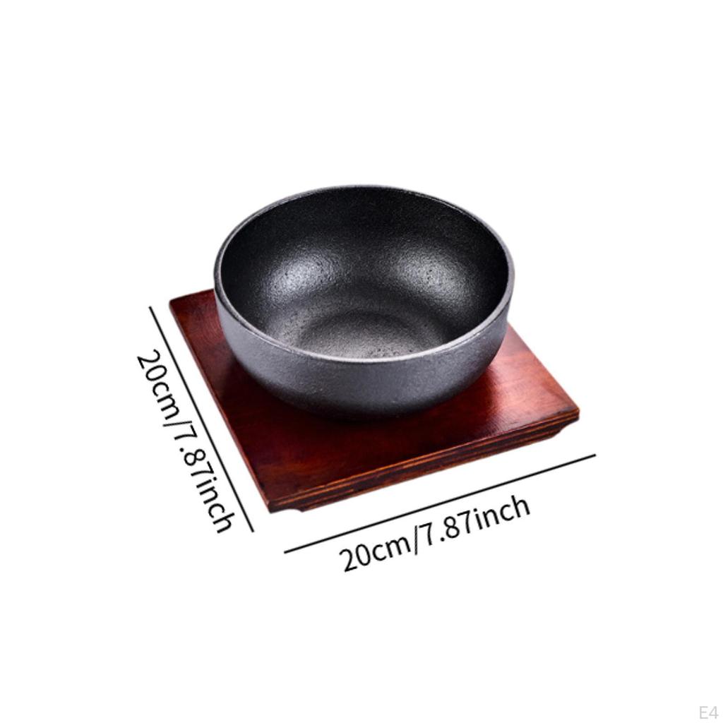 Cast for Bibimbap And Rice Dishes Portable Mixing Container