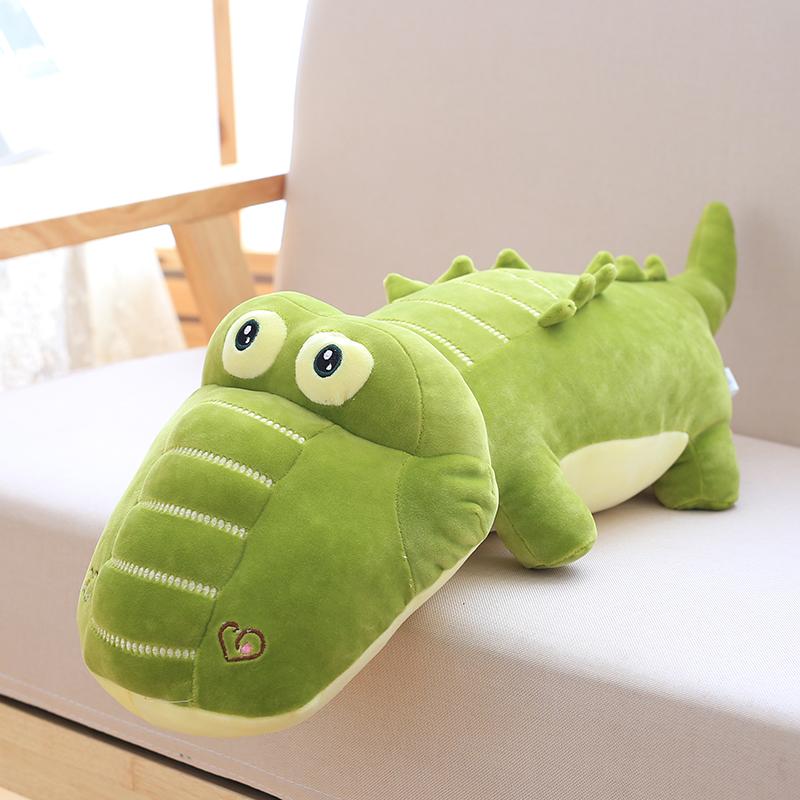 65-100Cm Lifelike Crocodile Plushy Items Padded Huggable Critters Plushie Bolster Headrest Figure Livingspace Adornment Present For Tots