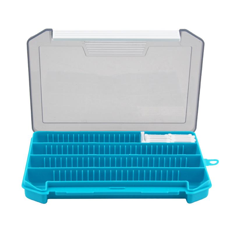 Single Layer Multi-Use Storage Box for Lures, Sinkers, Stoppers, & Connectors