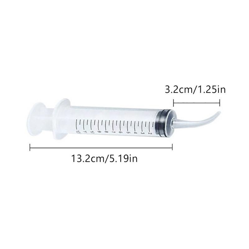 3/6Pcs No Needle 12 Ml Syringes For Liquid Multi Transparent Plastic Liquid Dispensing Plastic Syringe Oil Or Glue Applicator