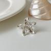 2025 New Exquisite Metal Flower Ring: European & American Chic High-End Index Finger Ring for Women