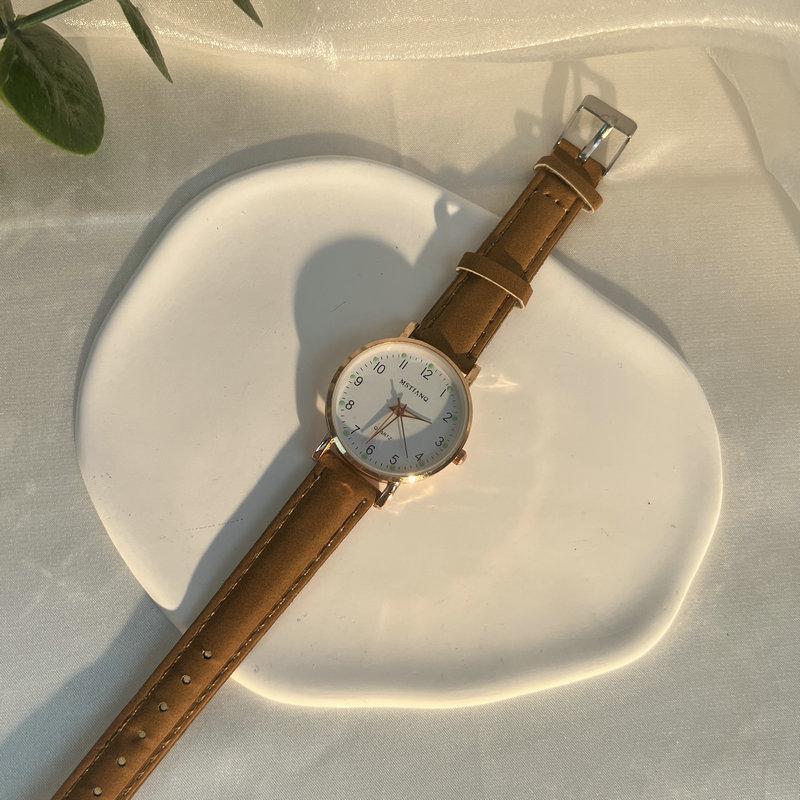 Watch Female Student Simple Temperament Luminous Mori Small Fresh Versatile College Style Exam Junior High School