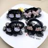 Cartoon Cat Pearl Hair Tie - Cute & Simple Fashion Ponytail Accessory