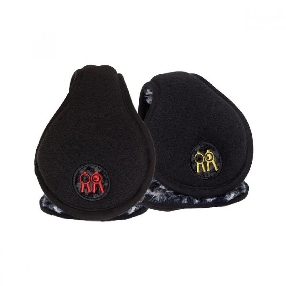 Rolling Rollie Leopard Ear Muffs Red