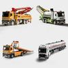 Plastic Water Truck Playset With Spray Function And Sound Effects For Children