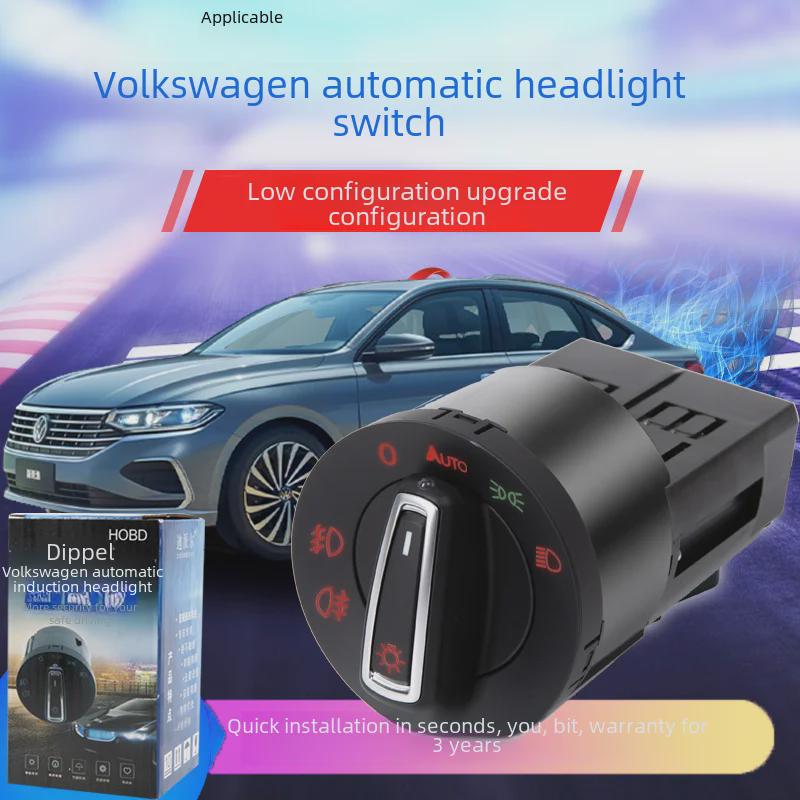 Compatible Automatic Headlight Switch for Bora, Lavida, Polo, Jetta, Santana, Sagitar, and Magotan.