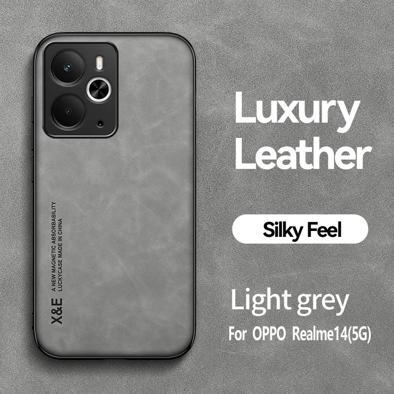 Luxury Shockproof Case For for Realme 14 5G Realme 14T 5G Protective Cover Magnetic Car Holder Phone Coque Fundas