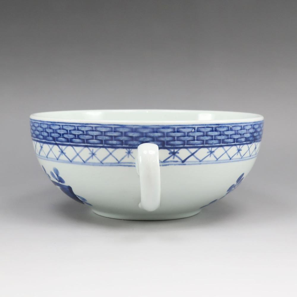 Royal Copenhagen Faience Trunk Weber Tableware Soup cup & saucer _ Used