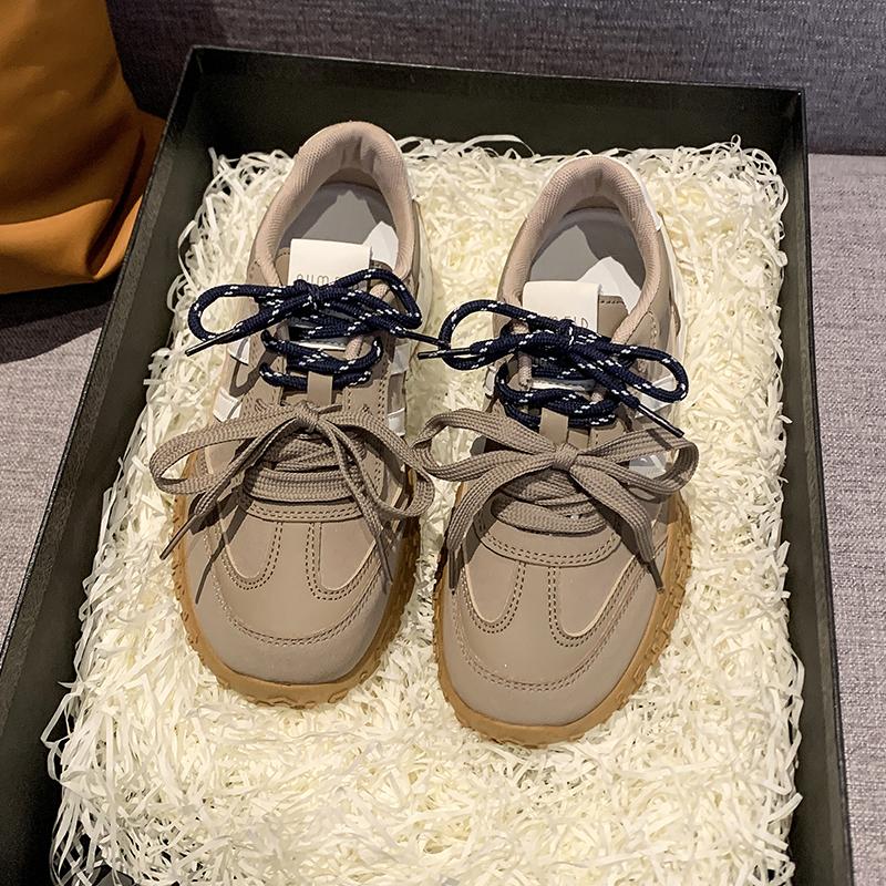 Мода 2024 Новая мода Кроссовки Женские Удобные Трендовые Туфли Толстая Подошва Высота — фото 5