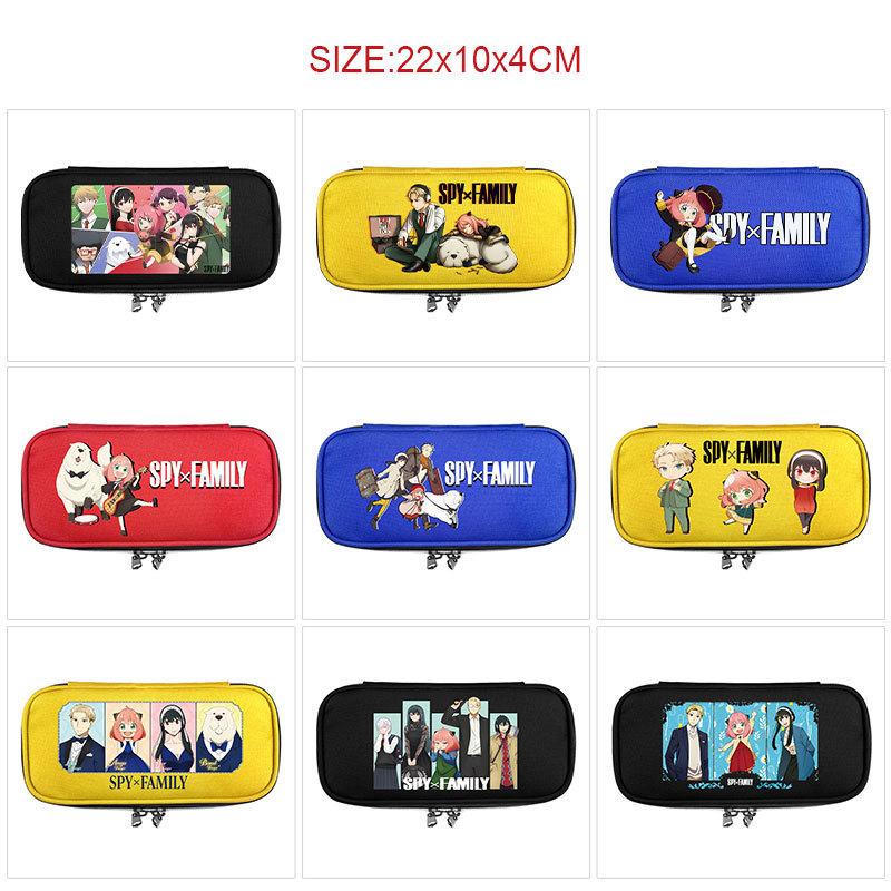Spy Family Anime School Handheld Pencil Case Stationery Box