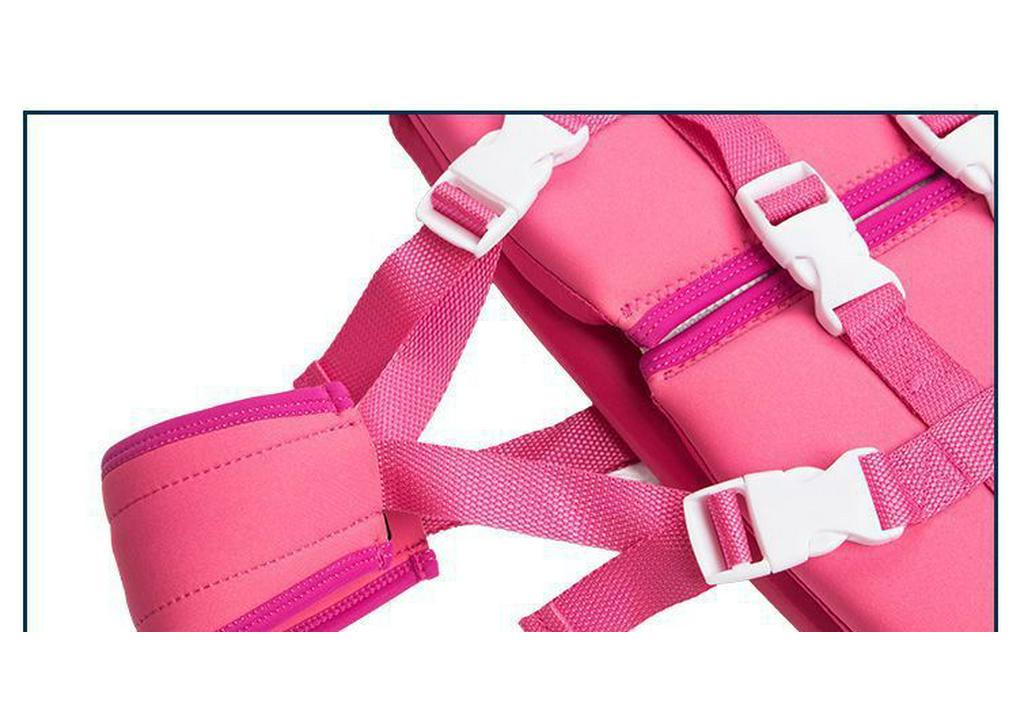 Kid's Non-Inflatable Buoyancy Vest - Beginner Anti-Drowning Swim and Wading Jacket