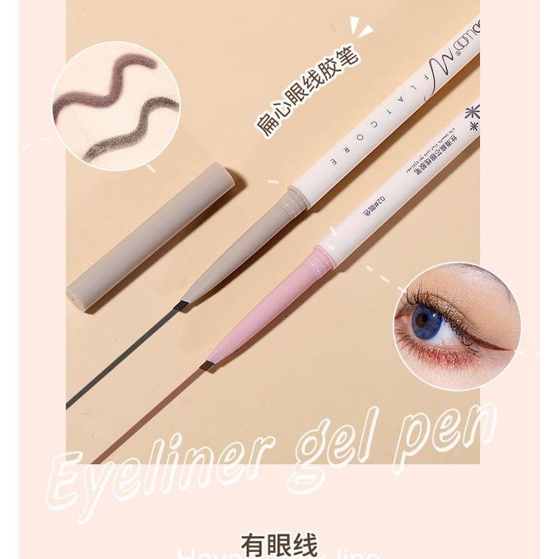 WODWOD - Silky Smooth Flat Gel Eyeliner - 2 Colors