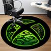 1pc Gaming Culture Office Round Area Rug, Indoor Mat Suitable For Office, Under Office Chairs Bedroom Living Room Home Decor, Room Deco