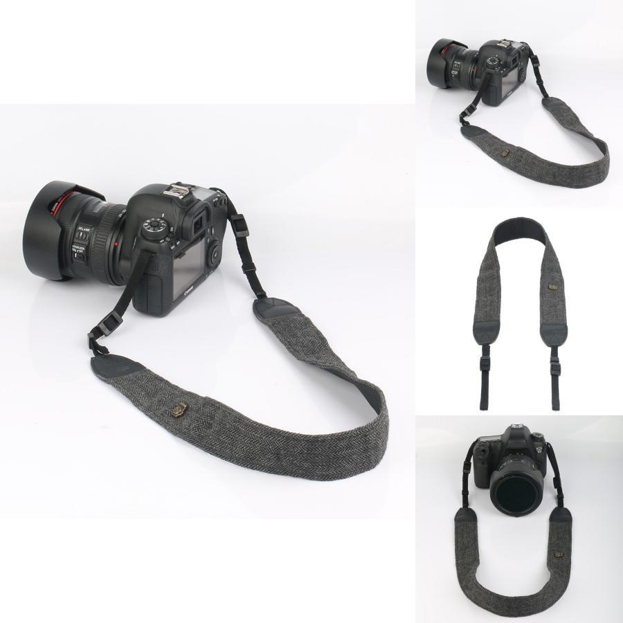 Kamera Baumwoll-Schultergurt für DSLR-Kameras mit verstellbarer Länge für komfortable Fotografie