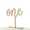 In-Stock Mori Style Wooden Birthday Cake Topper - Letter & Number Decorations, Cake Dressings, Photo Props.