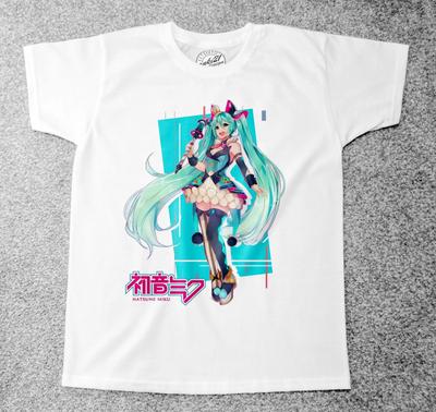 Hatsune Miku 038 Anime/Manga Dětská/Dětské Pánská/Dámská trička/trička