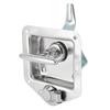 T Handle Latch with Keys Folding Handle Stainless Steel Tool Box Lock for Home Commercial Use