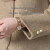 Women's Chinese-Style Wool-Blend Stand-Collar Jacket