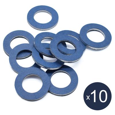 10 Pcs/Set Oil Drain Plug Washer Gaskets Part 90430-12031 For Toyota Lexus Scion