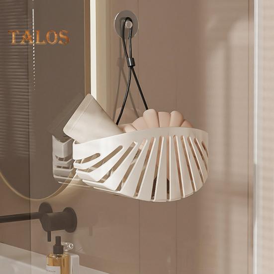 Organizer na zlew kuchenny Uchwyt na gąbkę Klasa spożywcza Bez BPA Uchwyt na mydło Wiszący organizer na kran z otworami drenażowymi