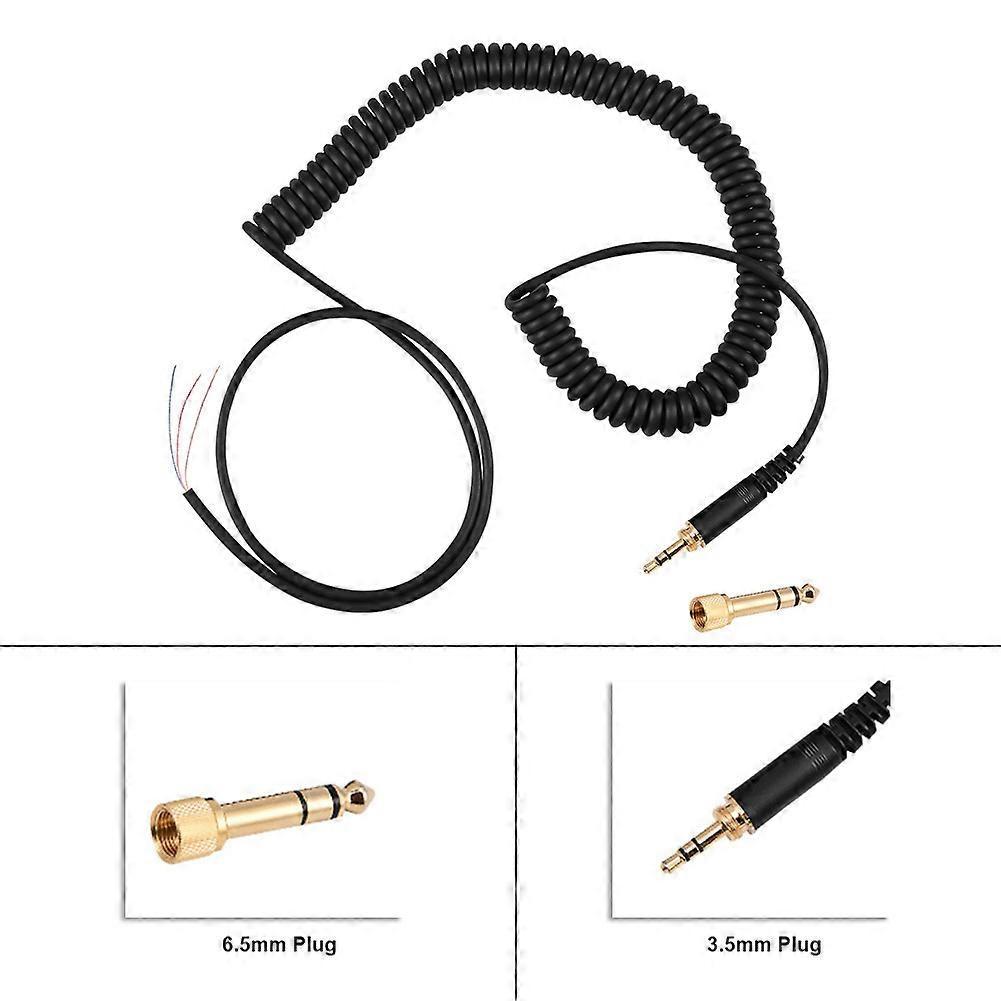 For Beyerdynamic DT 770/ 770Pro/ 990/ 990Pro Earphones Headphones O Spring Wire Coil Cable