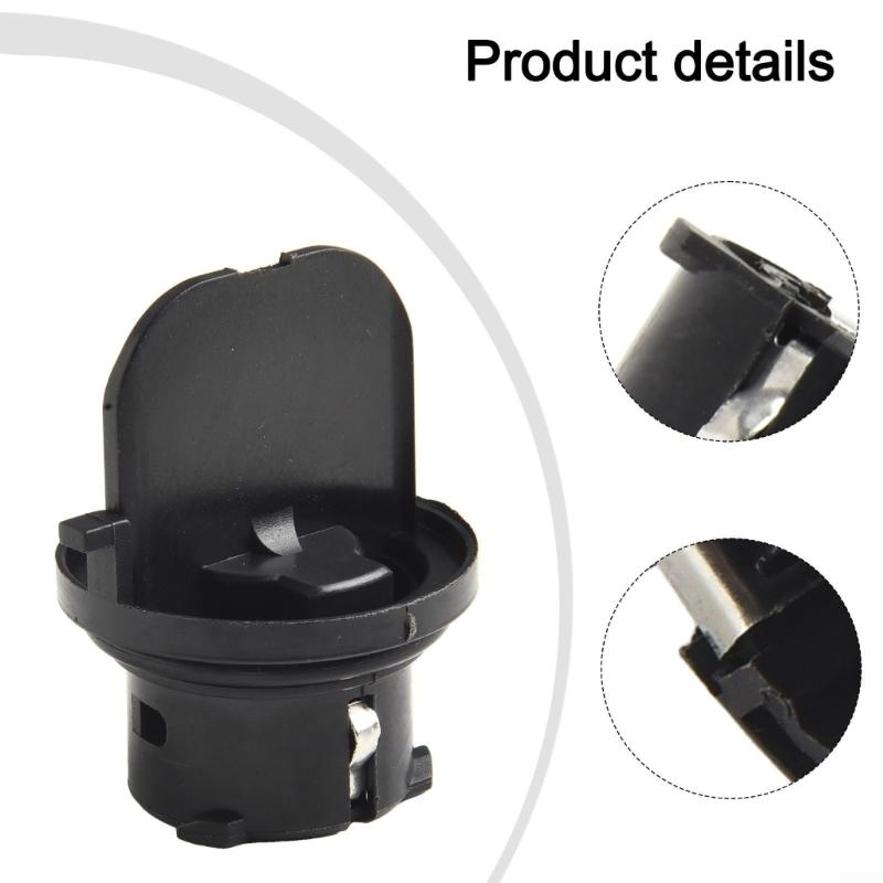 Quick Install Headlight Base Bulb Holder Universal Strong ABS Construction Stable Current Output Suitable for Vauxhall
