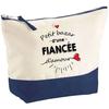 Makeup Bag - PLANETEE - A Bride's Love Bazaar - Large Size - Cotton - HD Sublimation Printing