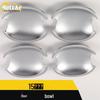 Lavida Door Bowl Decorative Frame: Scratch-Resistant Electroplated Protective Cover Patch (15 Units)