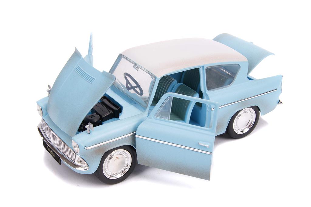 1:24 HARRY POTTER 1959 FORD ANGLIA w/HARRY POTTER Harry Potter Diecast Car